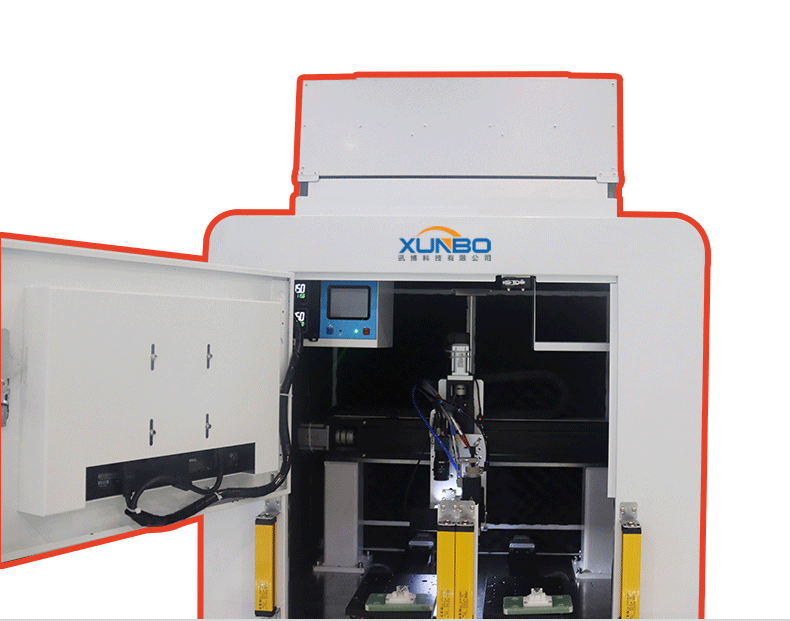 Double station 3D glue path detection piezoelectric visual dispensing machine – Shenzhen Xunbo Technology-Screw machine - plasma processing machine -Potting machine - dispensing machine - soldering machine
