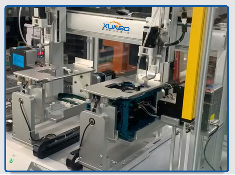 落地式雙工位自動螺絲機帶防護罩_09