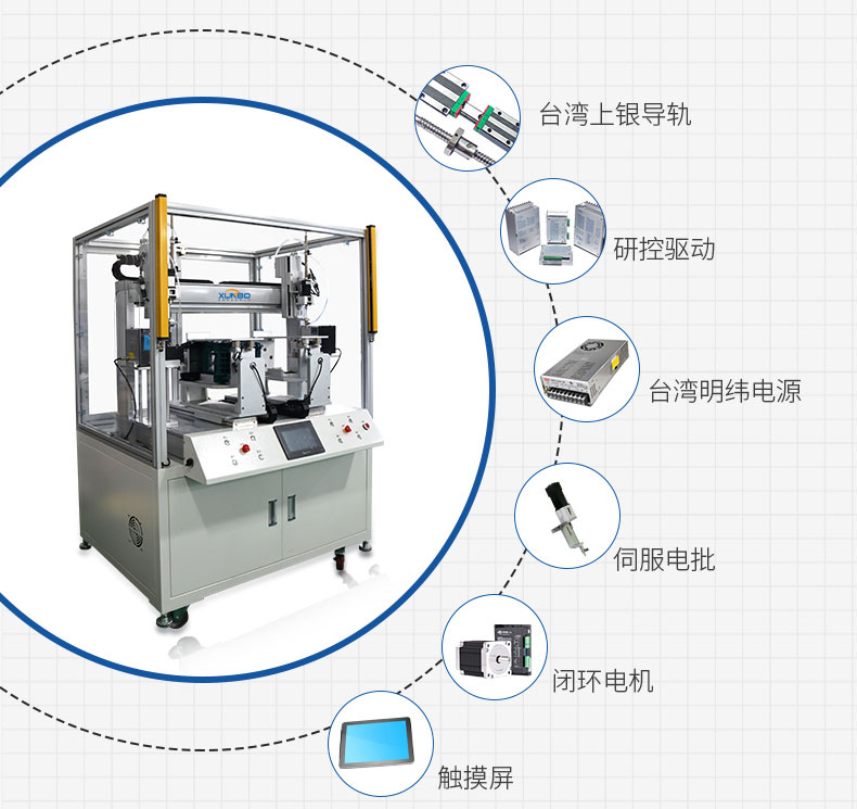 落地式雙工位自動螺絲機帶防護罩_07