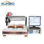 Desktop visual jet dispensing machine – Shenzhen Xunbo Technology-Screw machine - plasma processing machine -Potting machine - dispensing machine - soldering machine