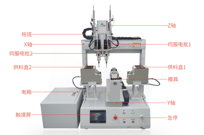 自動鎖螺絲機一般分哪些類型？-深圳訊博科技-多功能非標螺絲機_全自動視覺螺絲機_大型鎖螺絲機廠家