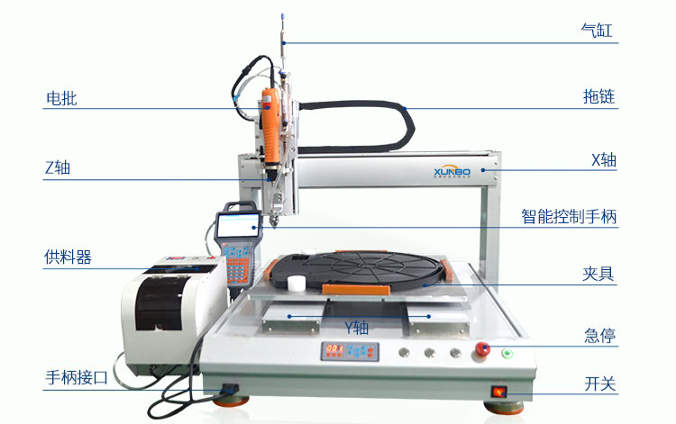 自動鎖螺絲機一般分哪些類型？-深圳訊博科技-多功能非標螺絲機_全自動視覺螺絲機_大型鎖螺絲機廠家