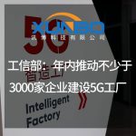 年內推動不少于3000家企業建設5G工廠