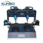 桌面雙拼鎖螺絲機-深圳訊博科技-多功能非標螺絲機_全自動視覺螺絲機_大型鎖螺絲機廠家