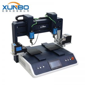 桌面雙拼鎖螺絲機-深圳訊博科技