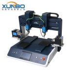 桌面雙拼鎖螺絲機-深圳訊博科技-多功能非標螺絲機_全自動視覺螺絲機_大型鎖螺絲機廠家